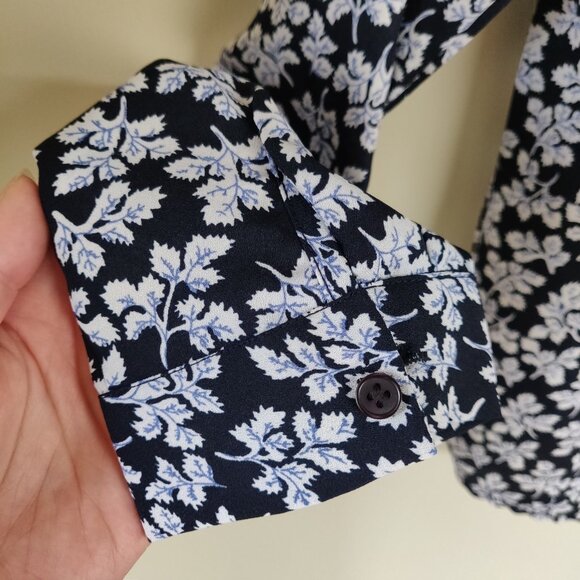 Marc Lauge Summertime Collection Floral Button-up Dress Shirt Small - Picture 2 of 11